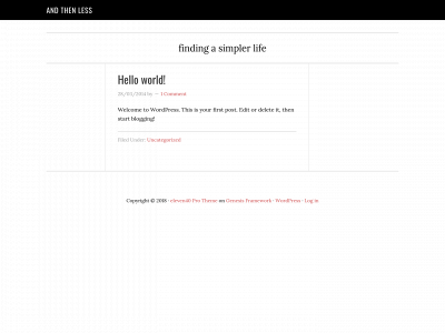 andthenless.com snapshot