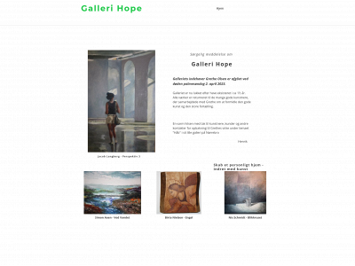gallerihope.dk snapshot