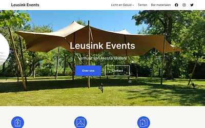 leusinkevents.nl snapshot