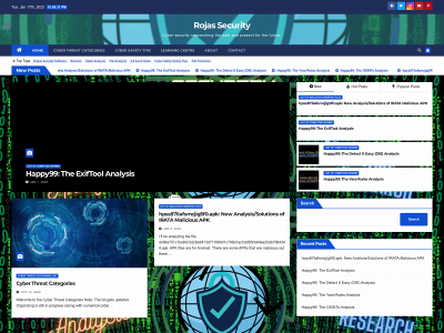 rojassecurity.com snapshot