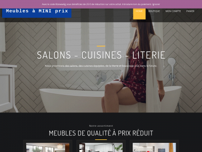 meublesaminiprix.be snapshot