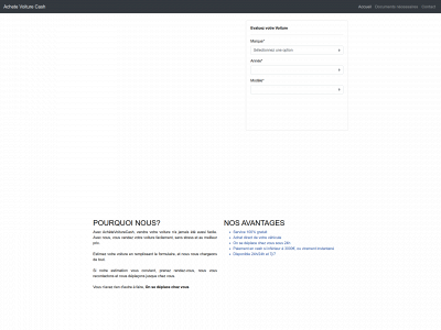 achetevoiturecash.be snapshot
