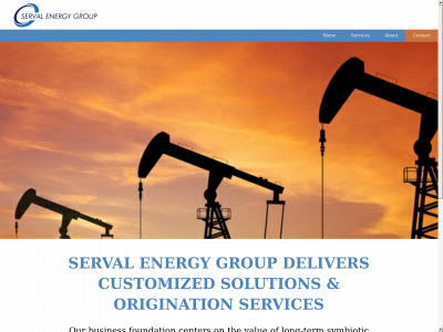 servalenergygroup.com snapshot