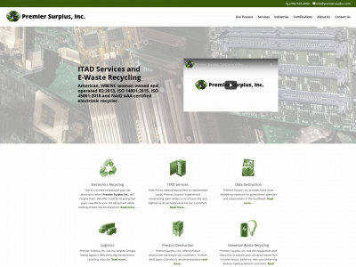premiersurplus.com snapshot