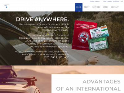 idluninternational.com snapshot