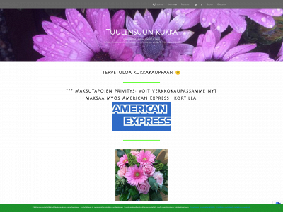 tuulensuunkukka.fi snapshot