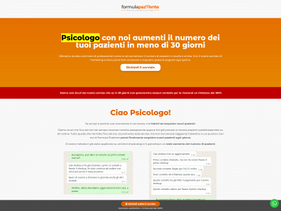 formulapaziente.com snapshot