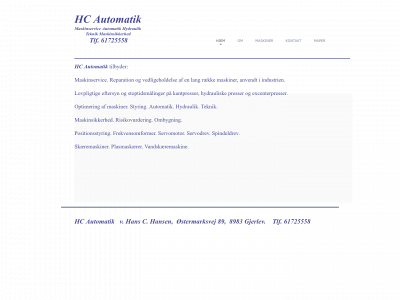 hc-automatik.dk snapshot
