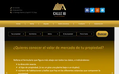 calle18.es snapshot