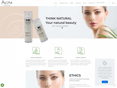 aishacosmetics.com snapshot