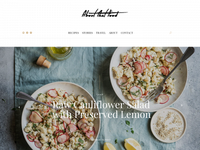 aboutthatfood.com snapshot