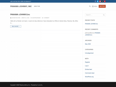 panamajohnny2020.com snapshot