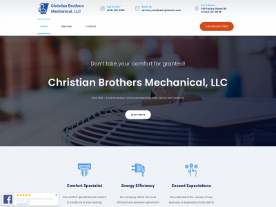 christianbrothersmechanical.com snapshot
