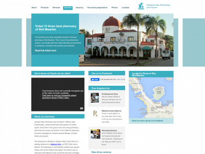 sxmpharmacy.com snapshot