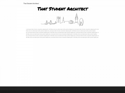 thatstudentarchitect.co.uk snapshot