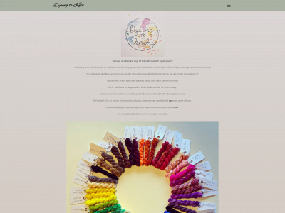 dyeingtoknit.dk snapshot