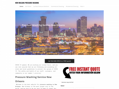 www.nolapressurewash.com snapshot