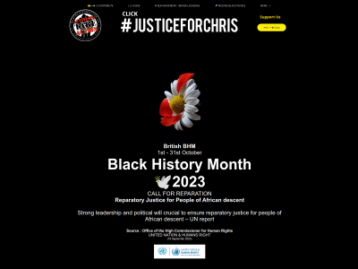 blacklivesmattermovement.com snapshot
