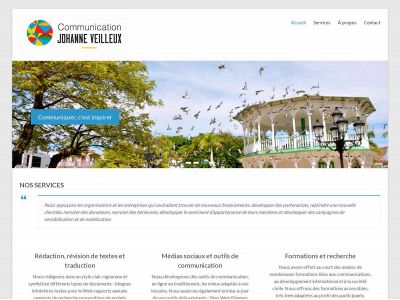 johanneveilleux.com snapshot