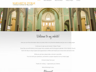 margaretdvorak.com snapshot