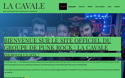 lacavale-punk.fr snapshot