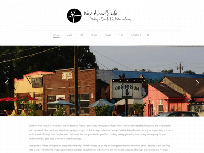 westashevillelife.com snapshot