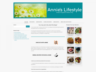 annieslifestyle.co.uk snapshot