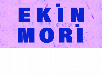 ekinmori.com snapshot