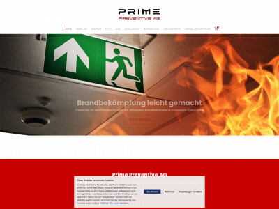 primeag.ch snapshot