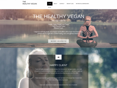 the-healthy-vegan.co.uk snapshot