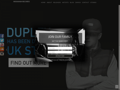 www.mixmaniarecords.com snapshot