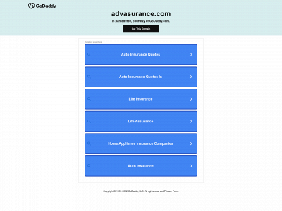 advasurance.com snapshot