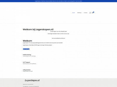 lagerskopen.nl snapshot