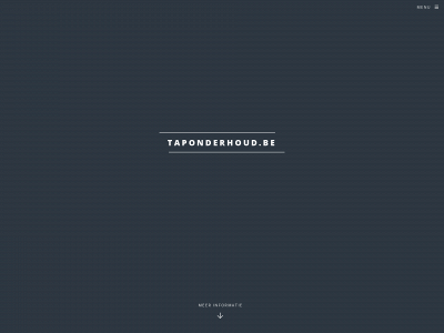 taponderhoud.be snapshot