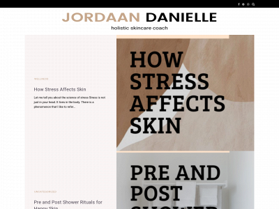 jordaandanielle.com snapshot