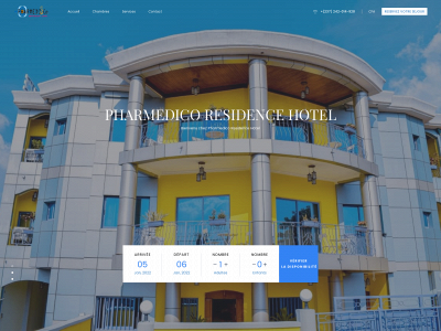 pharmedicoresidencehotel.com snapshot