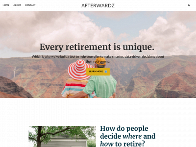 www.afterwardz.com snapshot