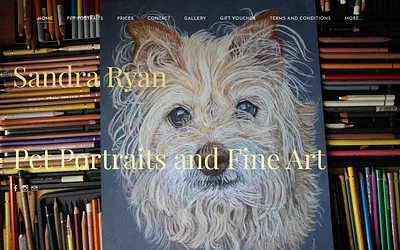 www.sandraryanpetportraitsandfineart.com snapshot