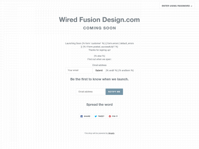 wiredfusiondesign.com snapshot