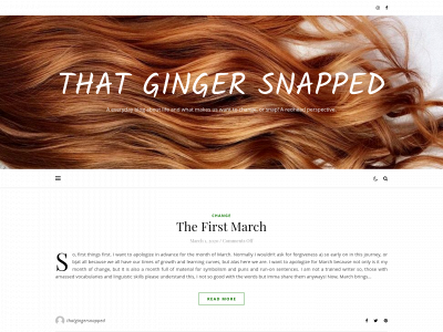 thatgingersnapped.com snapshot