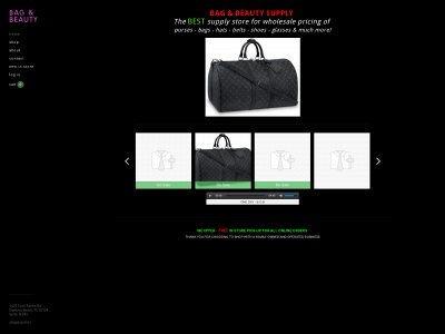 bagandbeauty.com snapshot