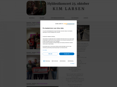 hyldestkoncert23oktober.dk snapshot