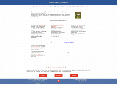 agendaforeningnordvest.dk snapshot