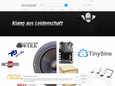 tinysine.de snapshot