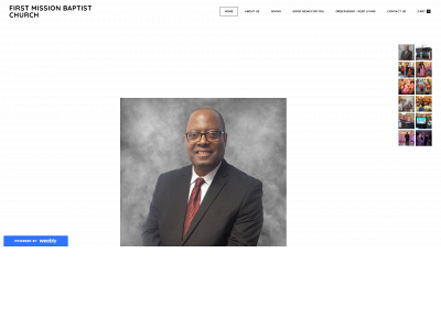 www.firstmissionbaptistchurch.com snapshot