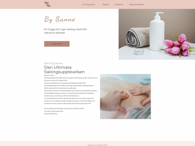 beautybysanne.se snapshot