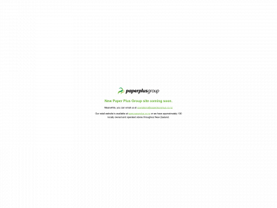 paperplusgroup.co.nz snapshot