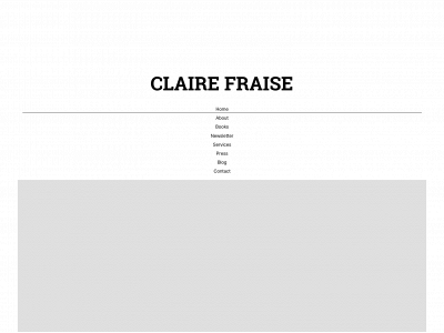 clairefraise.com snapshot