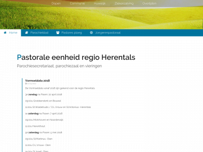 parochiesherentals.be snapshot