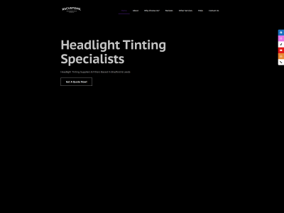 headlighttints.co.uk snapshot
